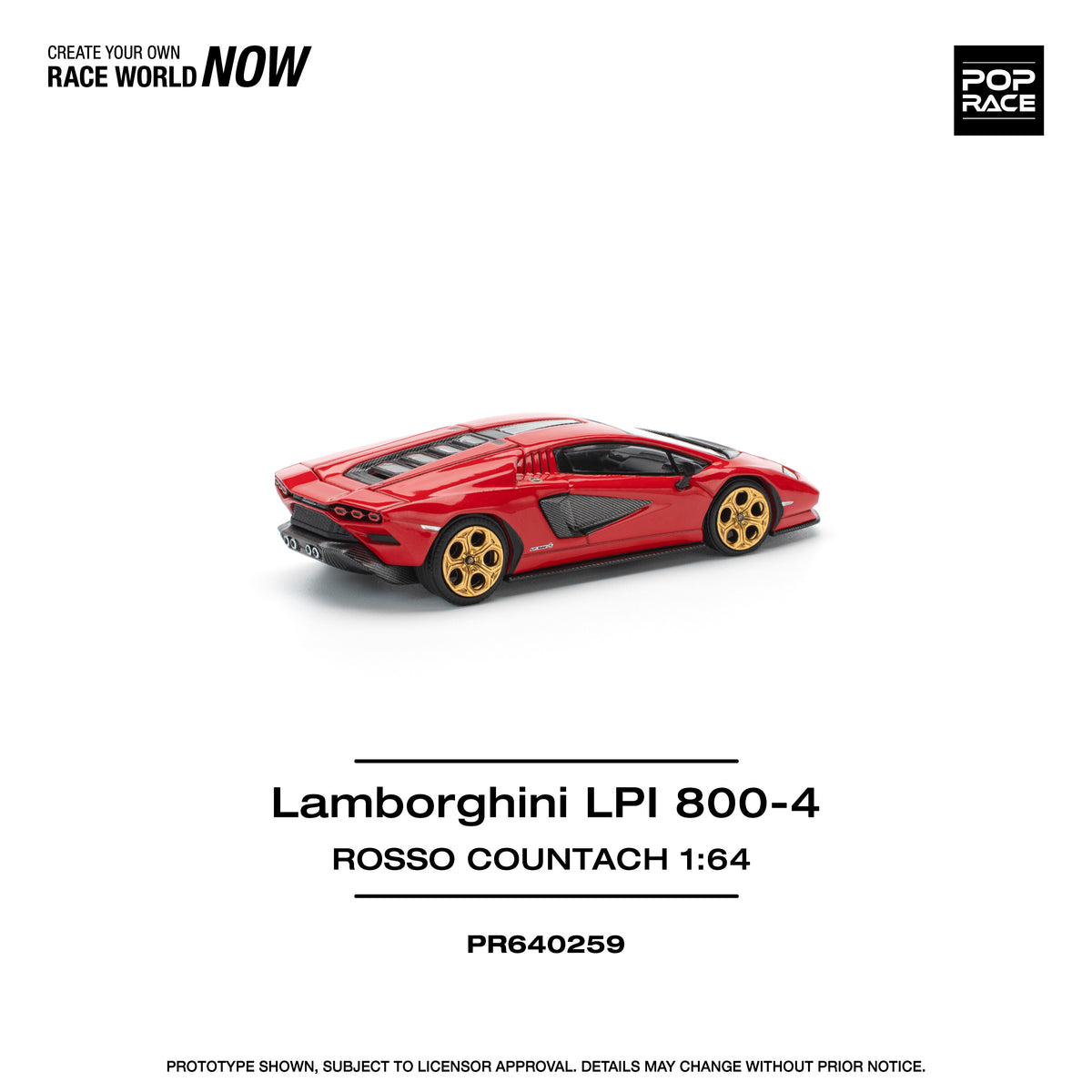 Lamborghini Countach LPI-800 Rosso