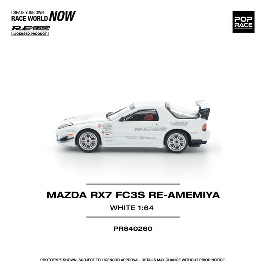 Mazda RX-7 FC3S RE-Amemiya White