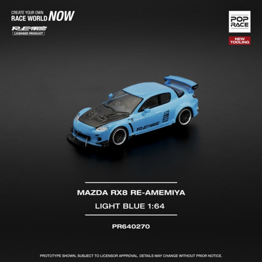 Mazda RX-8 RE-Amemiya Light Blue
