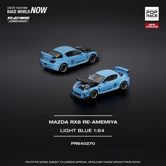 Mazda RX-8 RE-Amemiya Light Blue