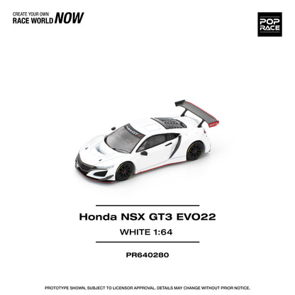 Honda NSX GT3 Evo22 White