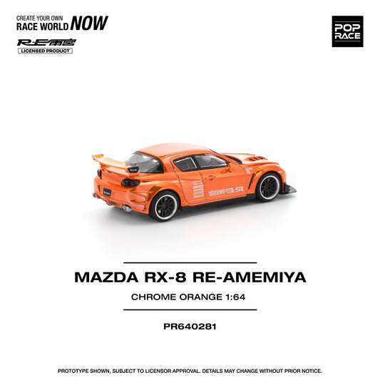 Mazda RX-8 Re-Amemiya Chrome Orange