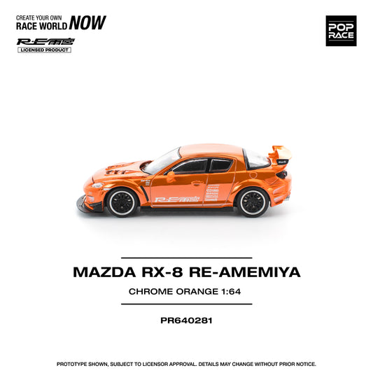 Mazda RX-8 Re-Amemiya Chrome Orange