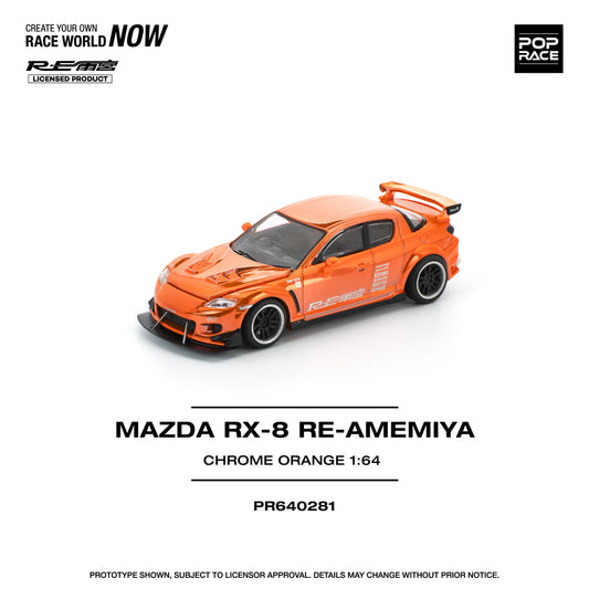 Mazda RX-8 Re-Amemiya Chrome Orange