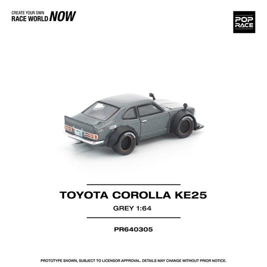 Toyota Corolla KE25 Matte Grey