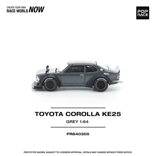 Toyota Corolla KE25 Matte Grey