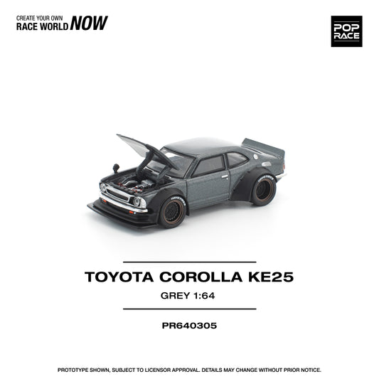 Toyota Corolla KE25 Matte Grey