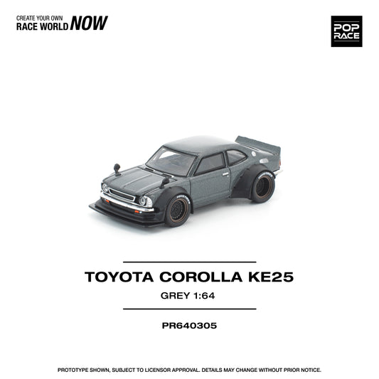 Toyota Corolla KE25 Matte Grey