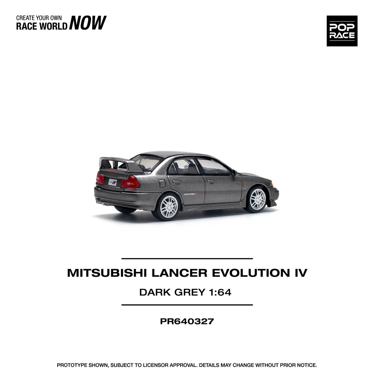 Mitsubishi Lancer Evolution IV Dark Grey