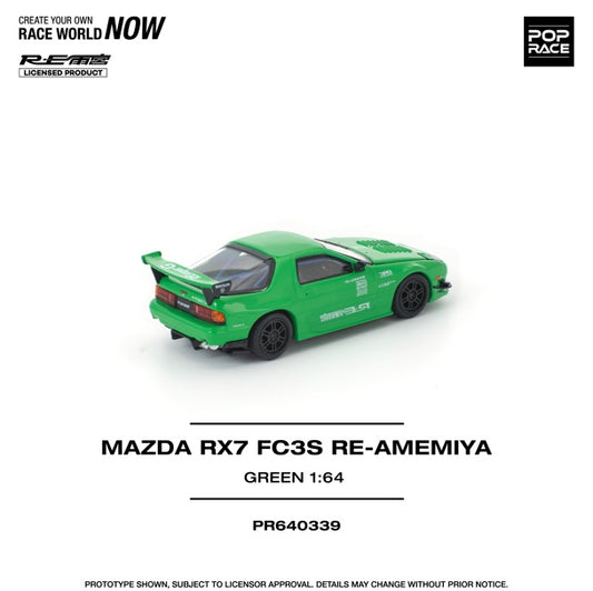 Mazda RX-7 FC3S Re-Amemiya Green