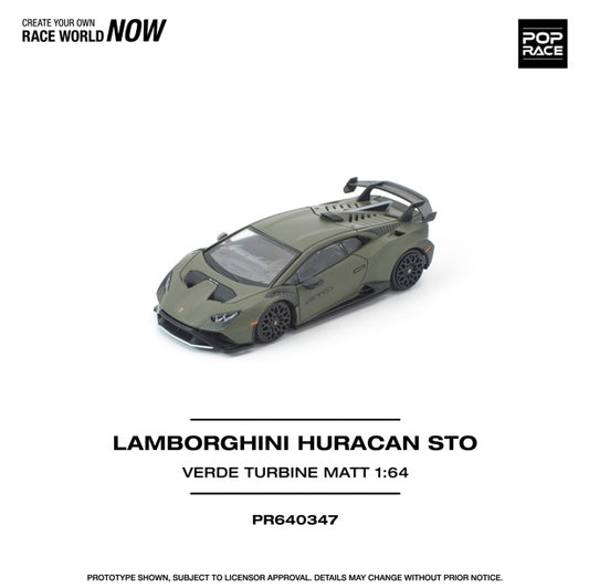 Lamborghini Huracán STO Verde Turbine Matt