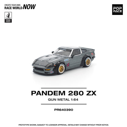 Pandem 280ZX Gun Metal