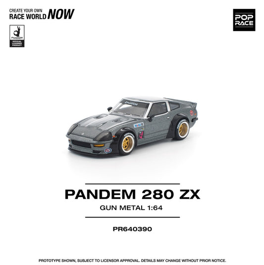 Pandem 280ZX Gun Metal