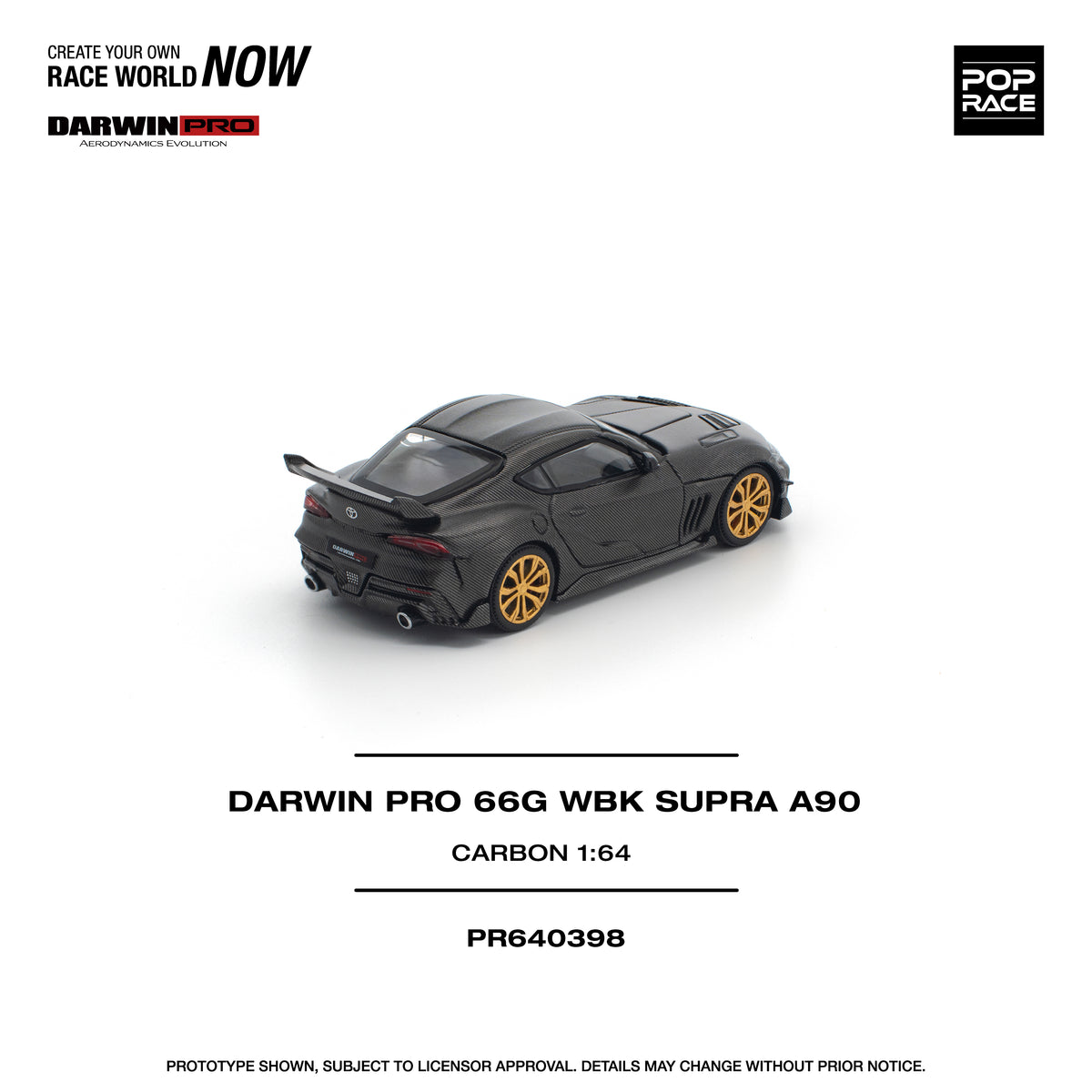 Darwin Pro 66G WBK Supra A90 Carbon Edition