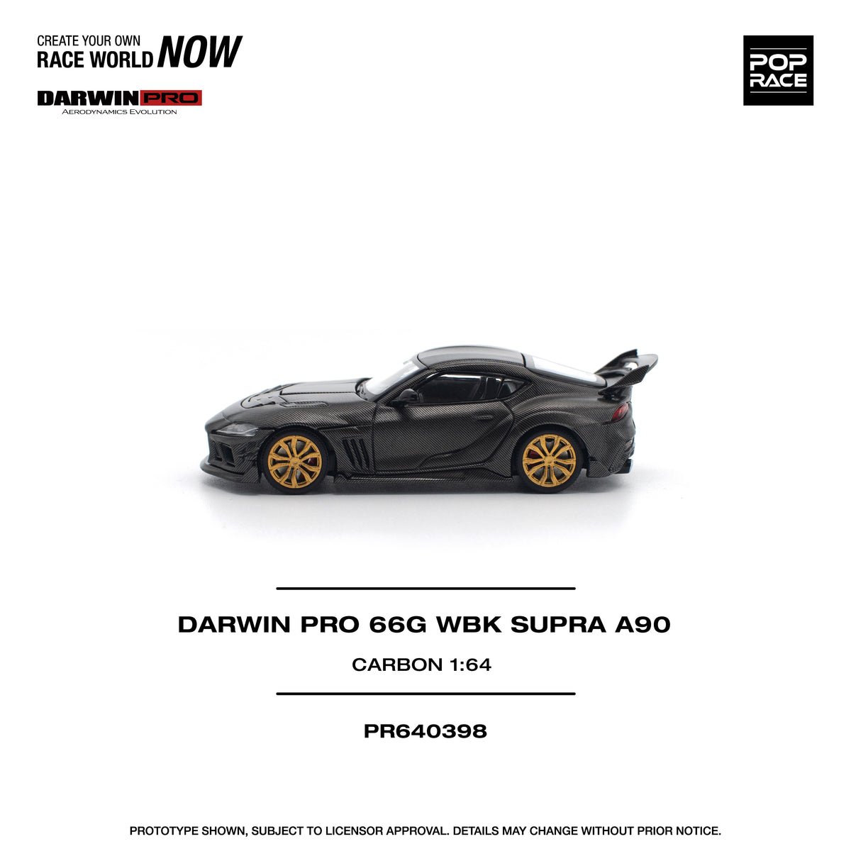 Darwin Pro 66G WBK Supra A90 Carbon Edition