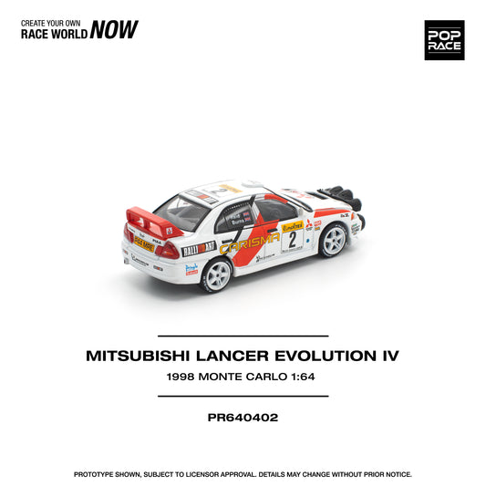 Mitsubishi Lancer Evolution IV Monte Carlo Rally