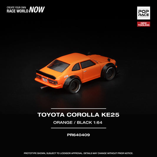 Toyota Corolla KE25 Orange