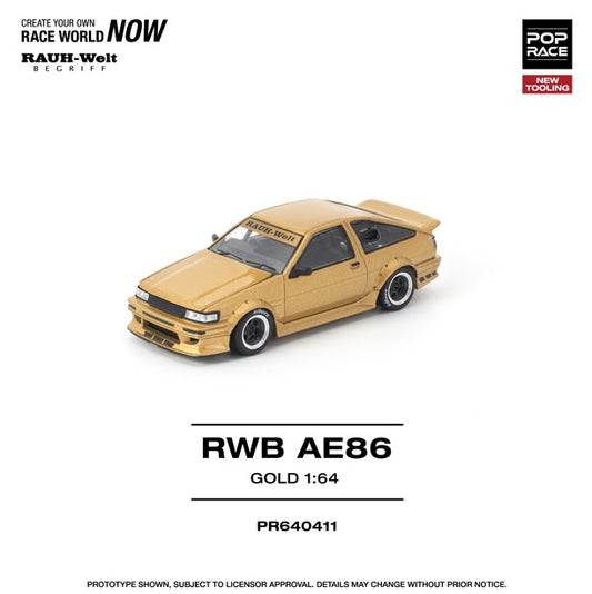 RWB AE86 Gold
