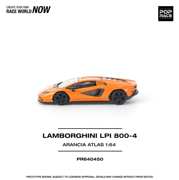 Lamborghini Countach LP1 800-4 Arancia Atlas