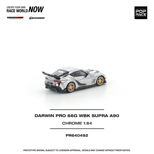 Darwin Pro 66G WBK Supra A90 Silver Chrome