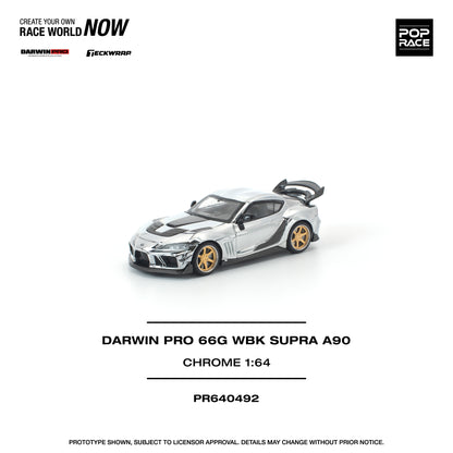 Darwin Pro 66G WBK Supra A90 Silver Chrome