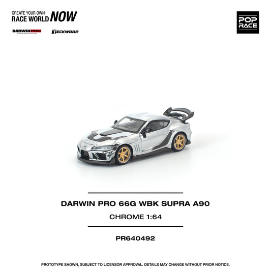 Darwin Pro 66G WBK Supra A90 Silver Chrome