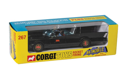 Batmobile with Batman and Robin