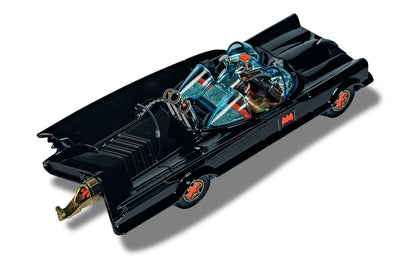 Batmobile with Batman and Robin